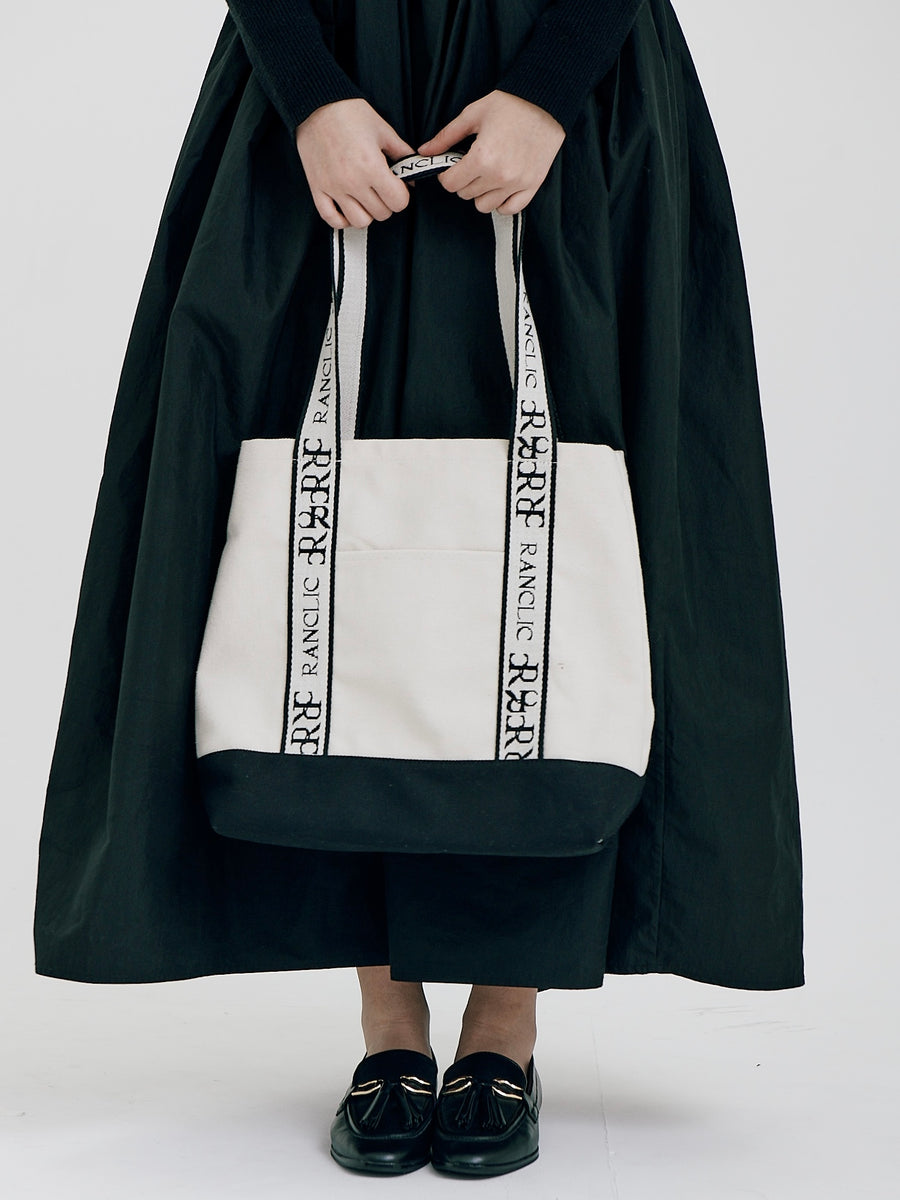 monogram tote bag