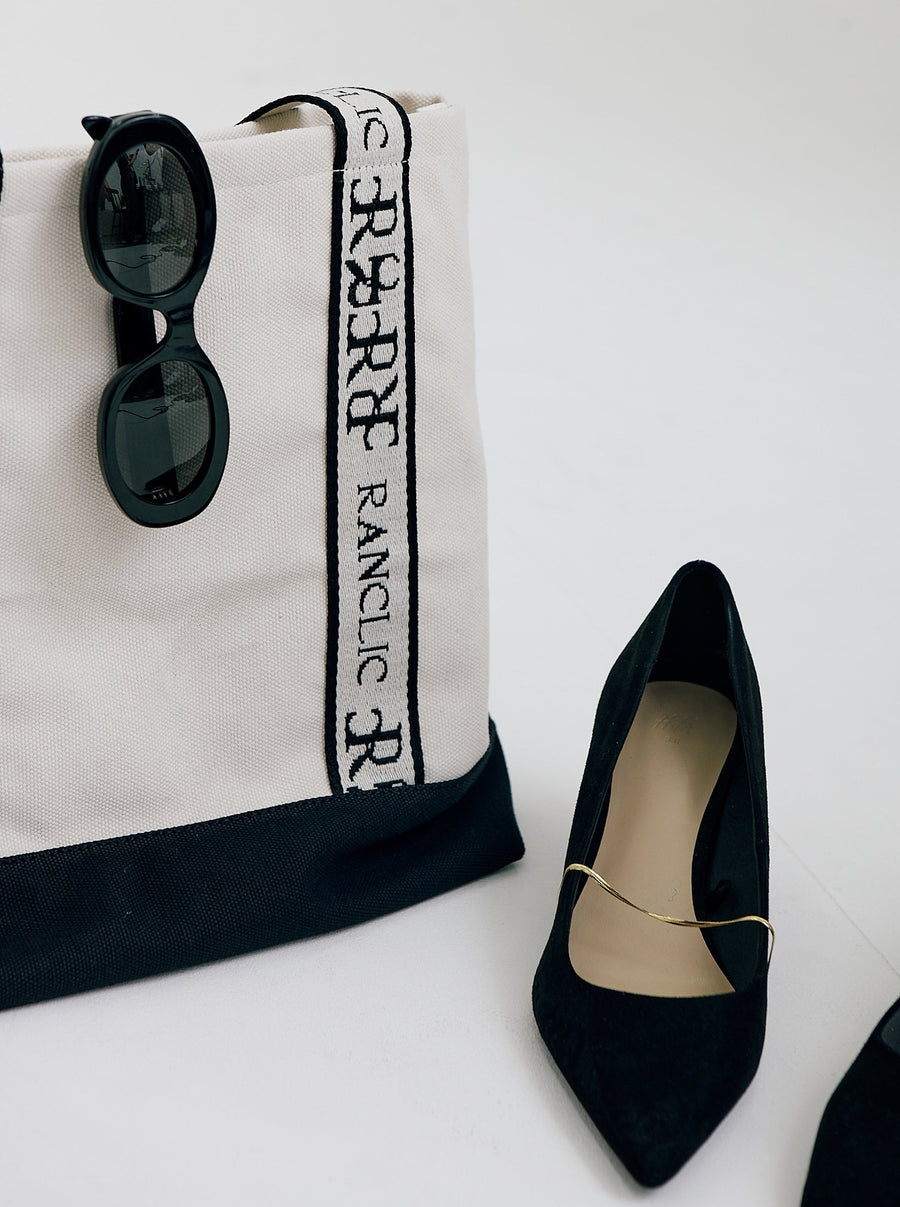 monogram tote bag