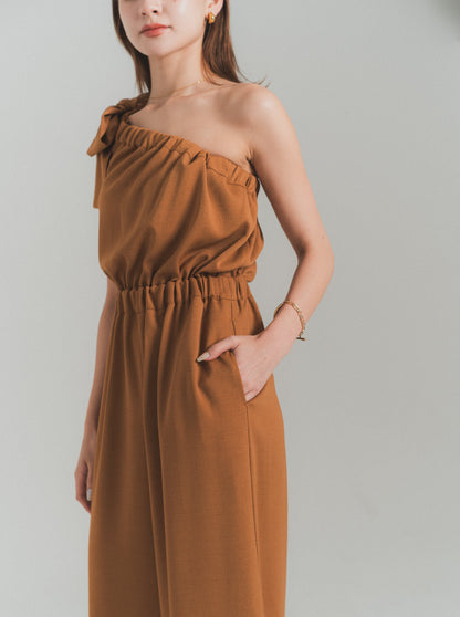 【RESTOCK】one shoulder rompers