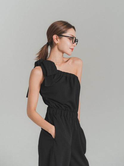 【RESTOCK】one shoulder rompers