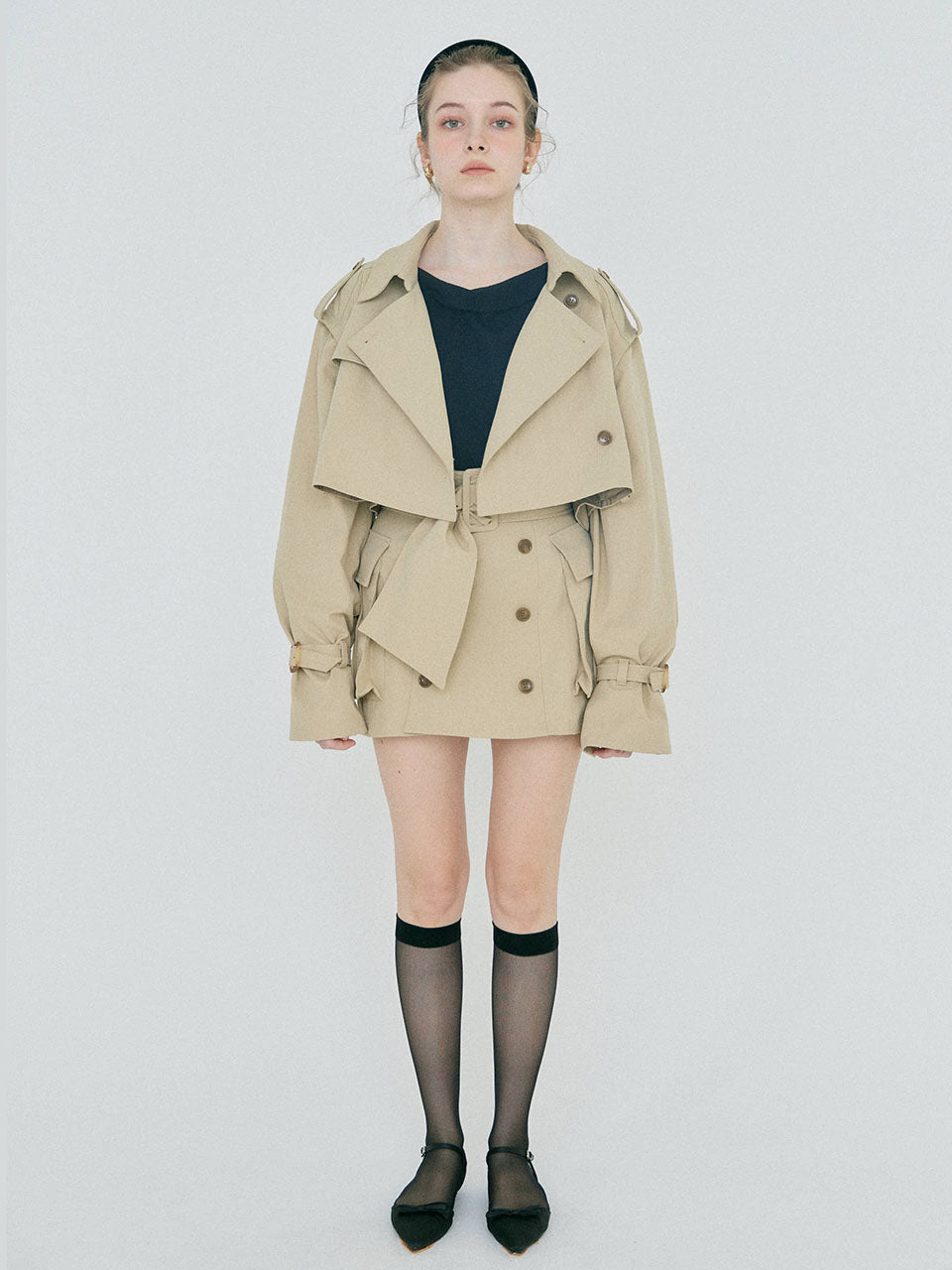 Iconic mini trench skirt – RANCLIC