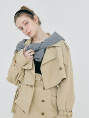 【NEW】Iconic 2way trench  jacket