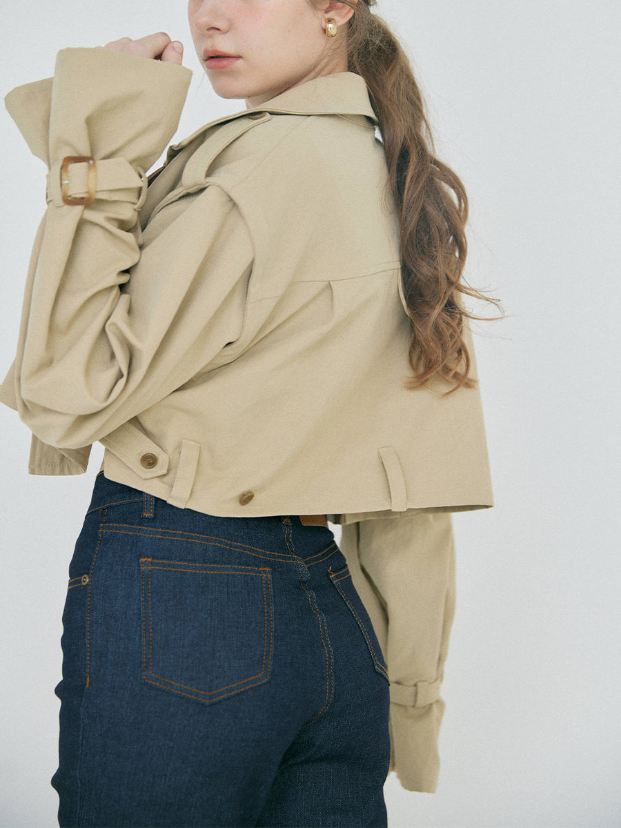 【3/5 OPEN】Ashimore ribbon denim pants