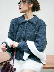 【11/27 OPEN】Fuzzy knit cardigan