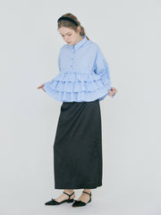 【2/27 OPEN】Volume frill french blouse