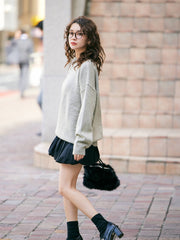 【12/18 OPEN】Unisex henley mochi knit