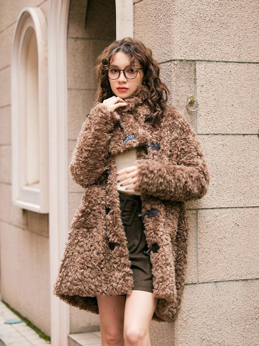 【予約販売】Poodle cocoon coat