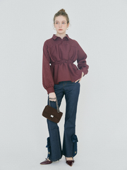 【3/5 OPEN】Ashimore ribbon denim pants