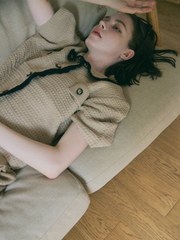 【残り2点】Bicolor summer knit set up