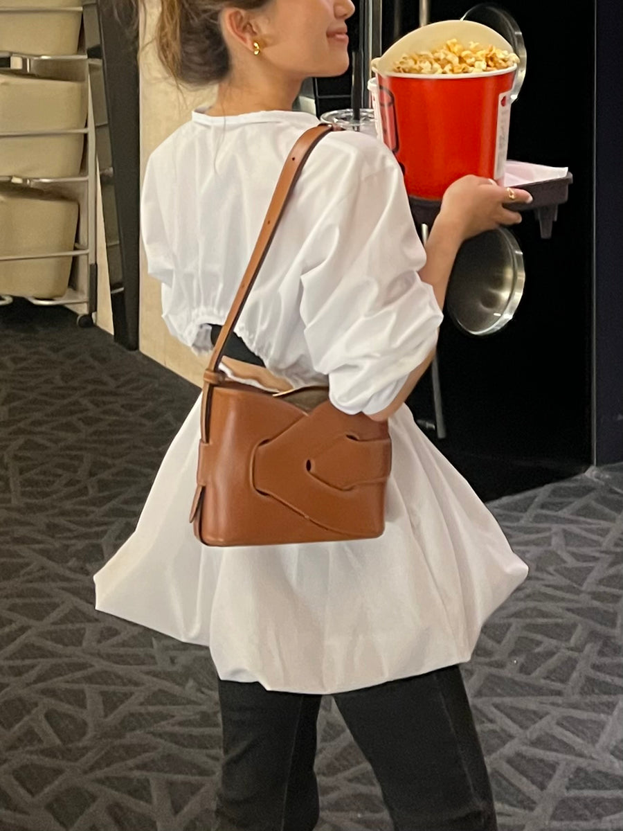 balloon blouse dress