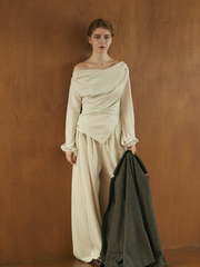 【残り3点】【9/24 OPEN】Drape offshoulder set up