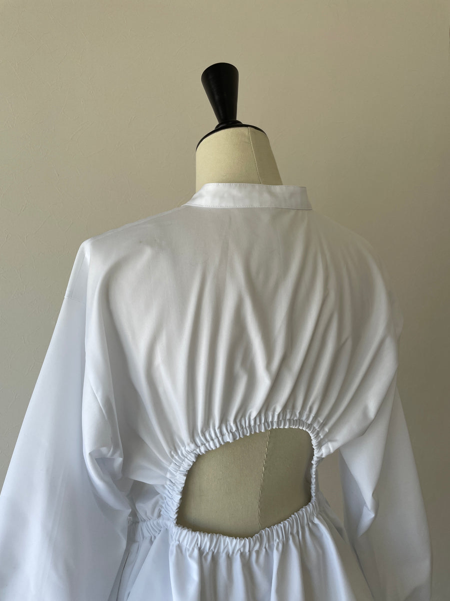 balloon blouse dress