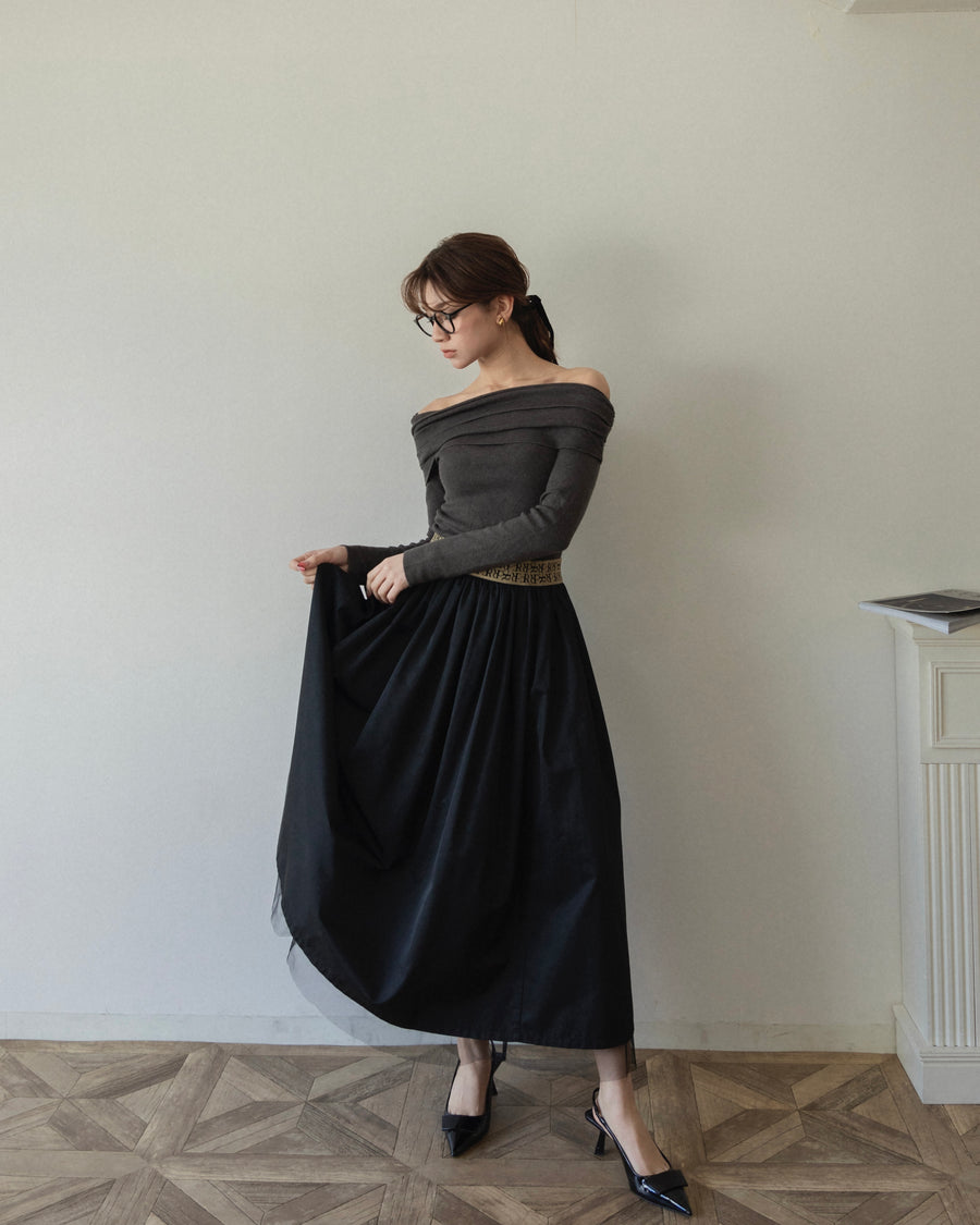 RC waist design 2way Skirt