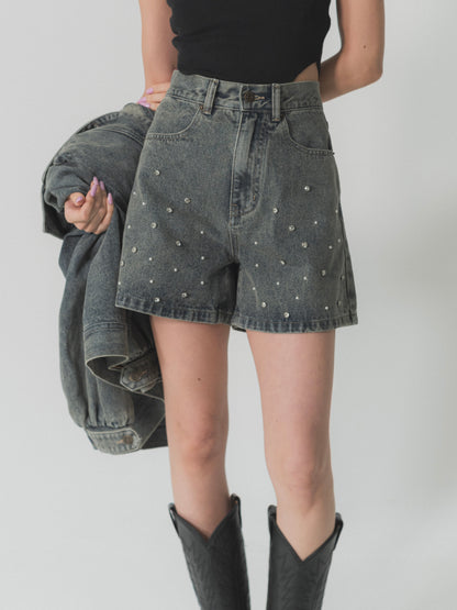 bijou denim shorts