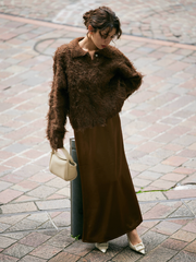 【11/27 OPEN】Fuzzy knit cardigan