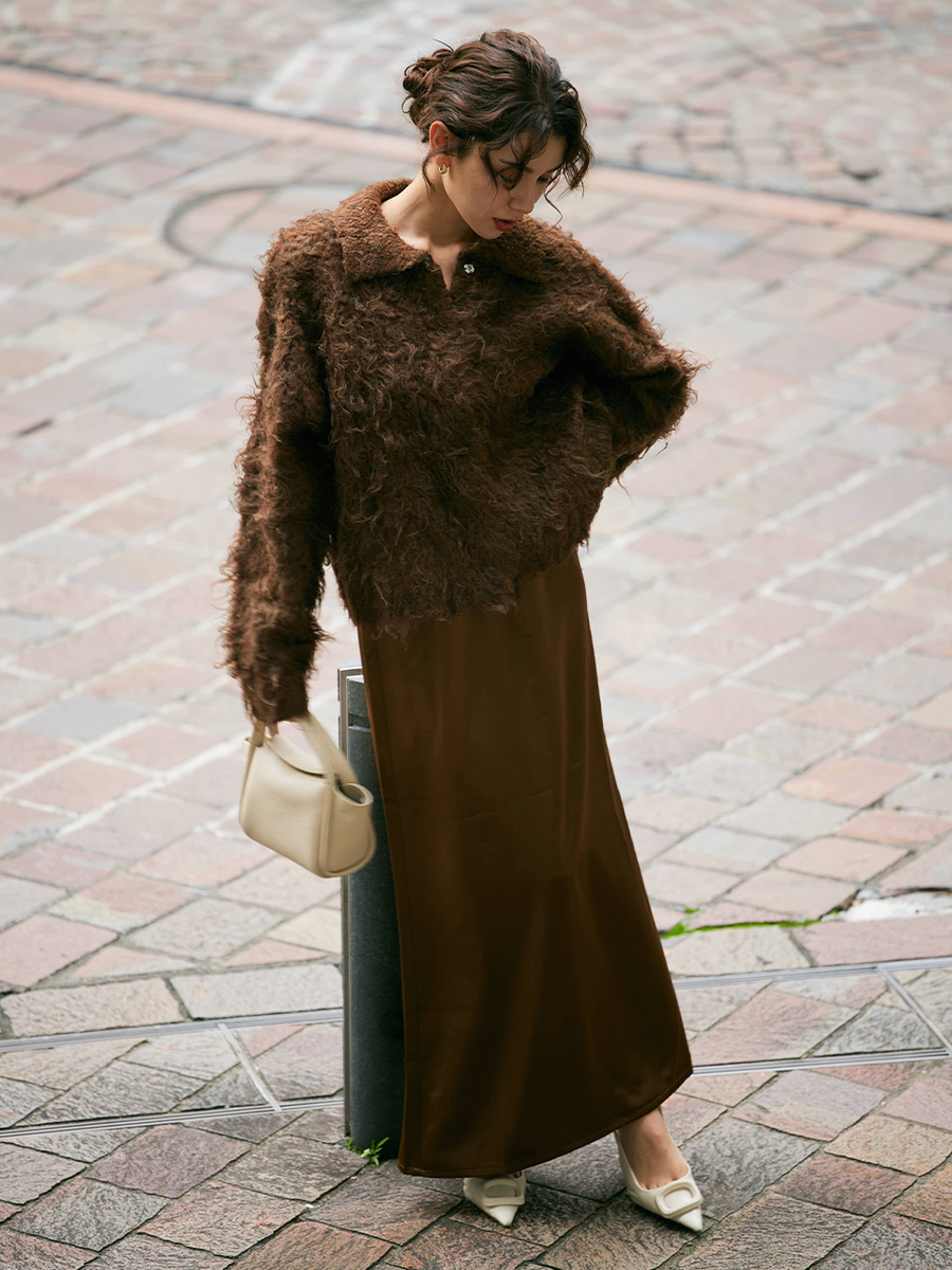 【11/27 OPEN】Fuzzy knit cardigan