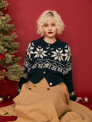 【12/4 OPEN】RC nordic knit cardigan