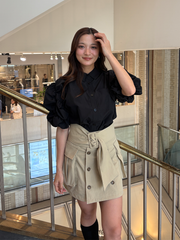 【4/23 OPEN】Whip cream sleeves shirt