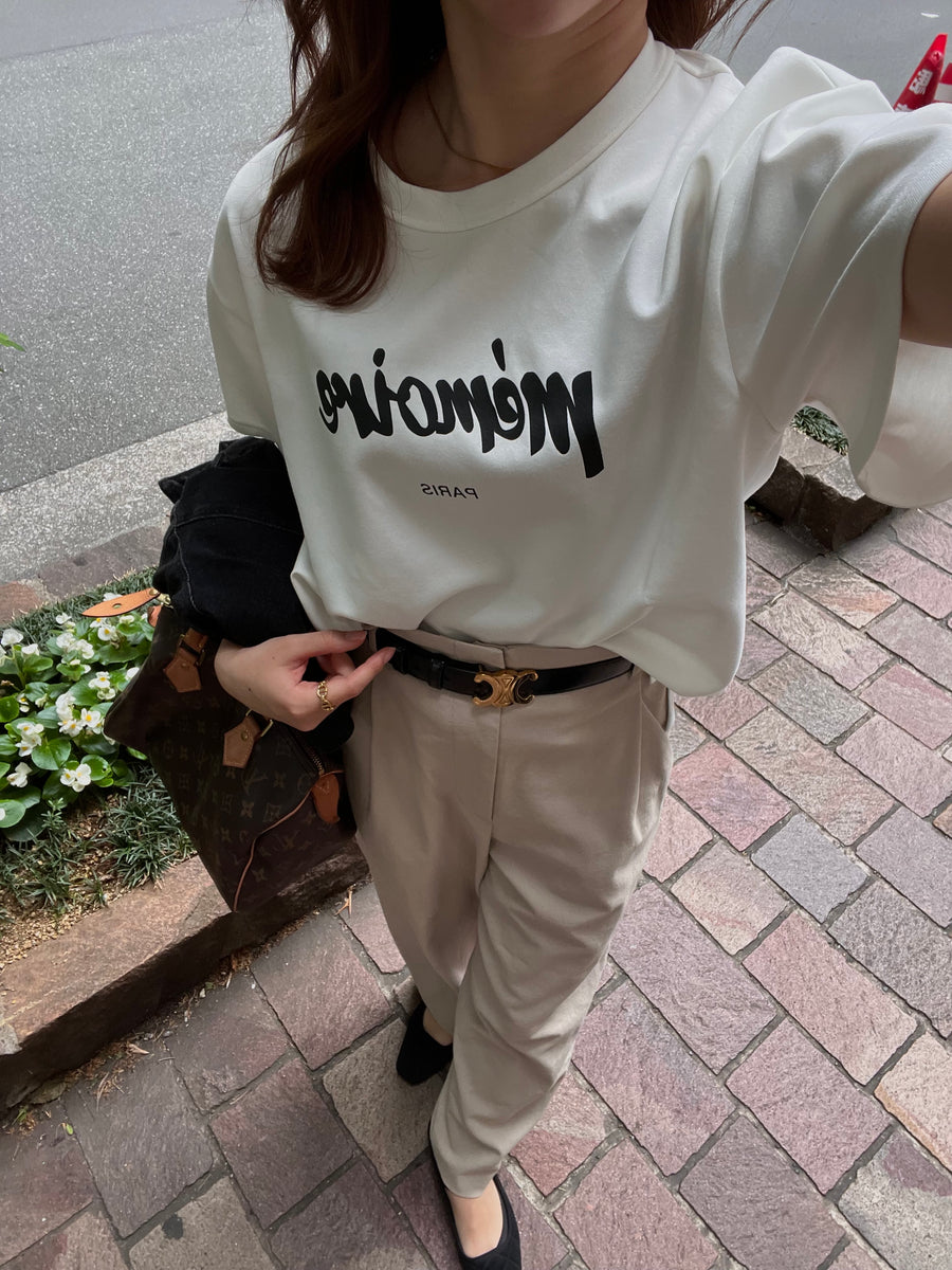 mémoire logo big tee