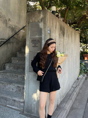 knit short pants
