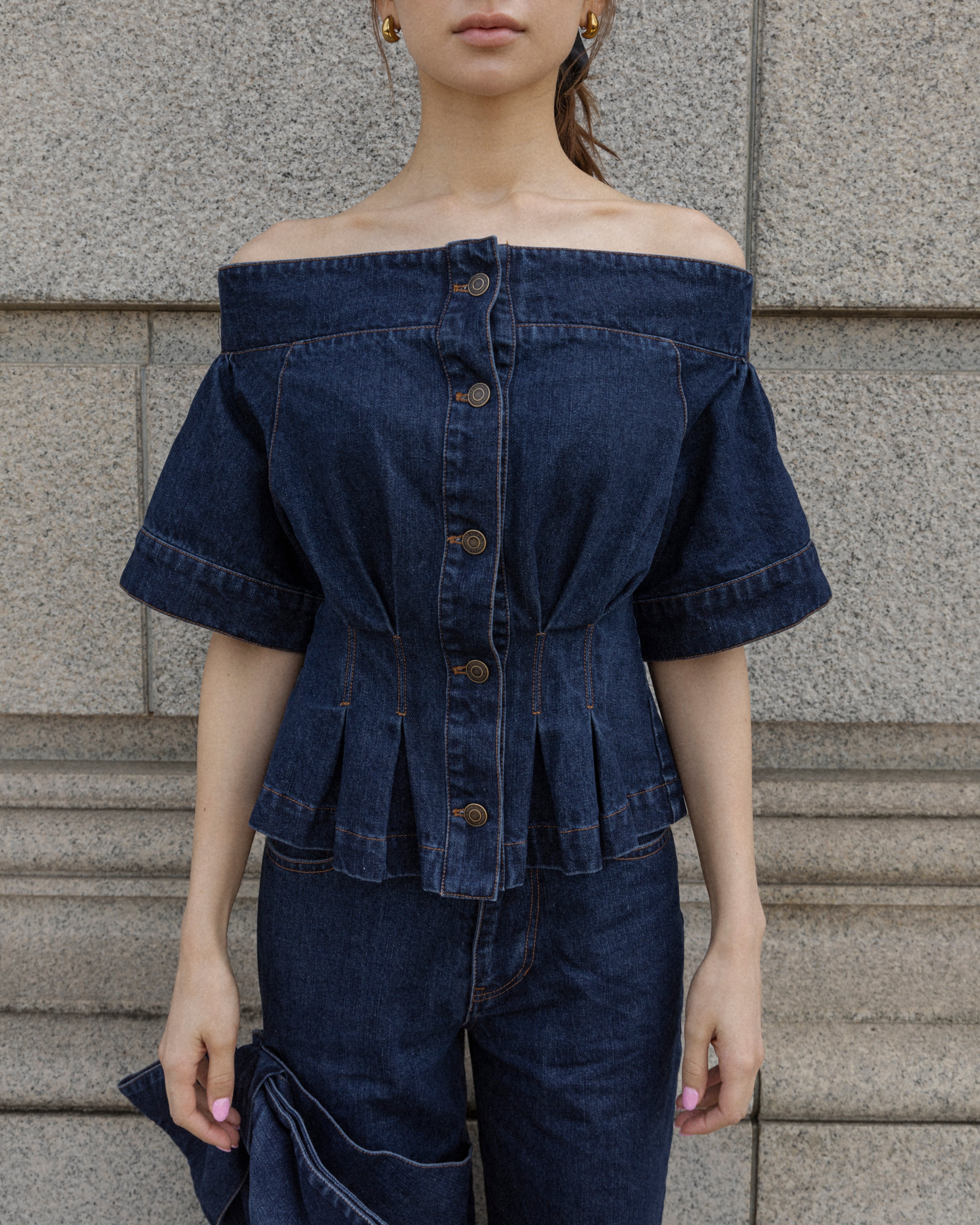 トップス Booo SLY | STRETCH CUT OFF SHOULDER トップス (その他トップス