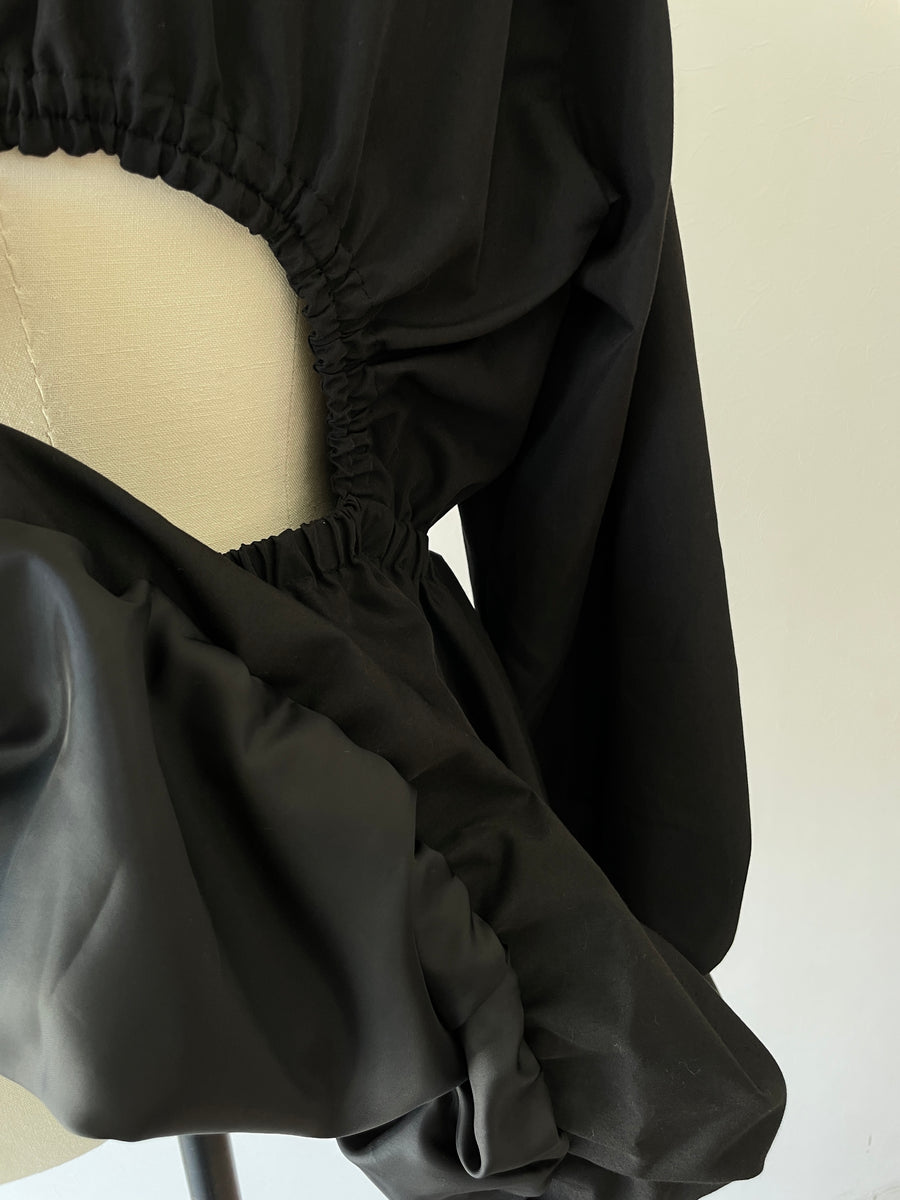 balloon blouse dress