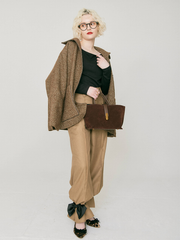 2Way ribbon wide pants