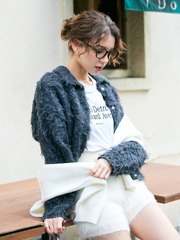 【11/27 OPEN】Fuzzy knit cardigan