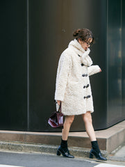 【予約販売】Poodle cocoon coat