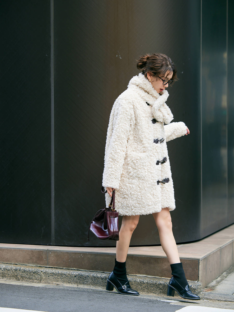 【予約販売】Poodle cocoon coat