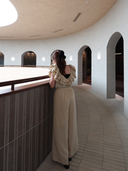 【7/23 OPEN】Vneck frill all in one（チューブトップ付き）