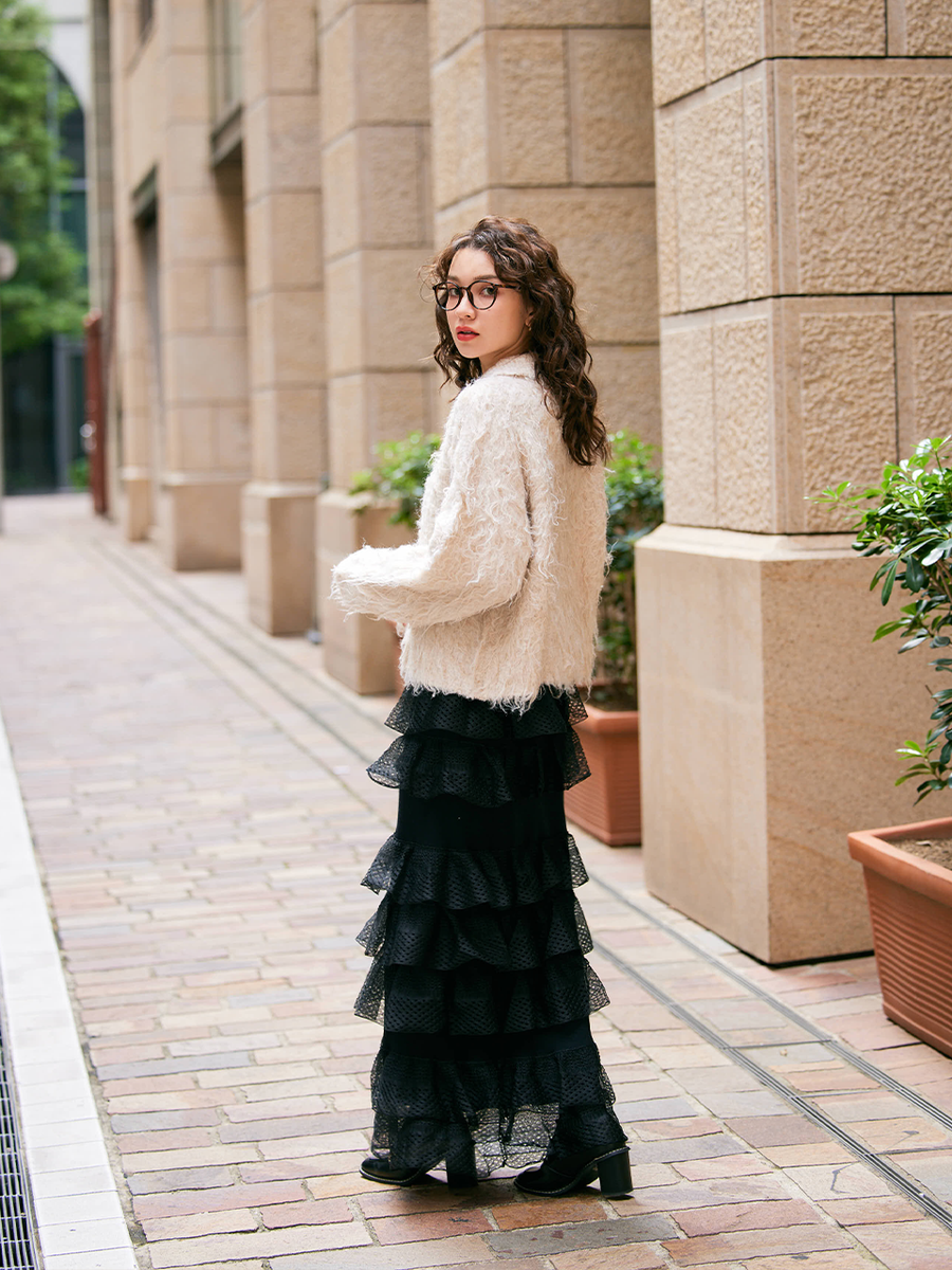 【11/27 OPEN】Fuzzy knit cardigan