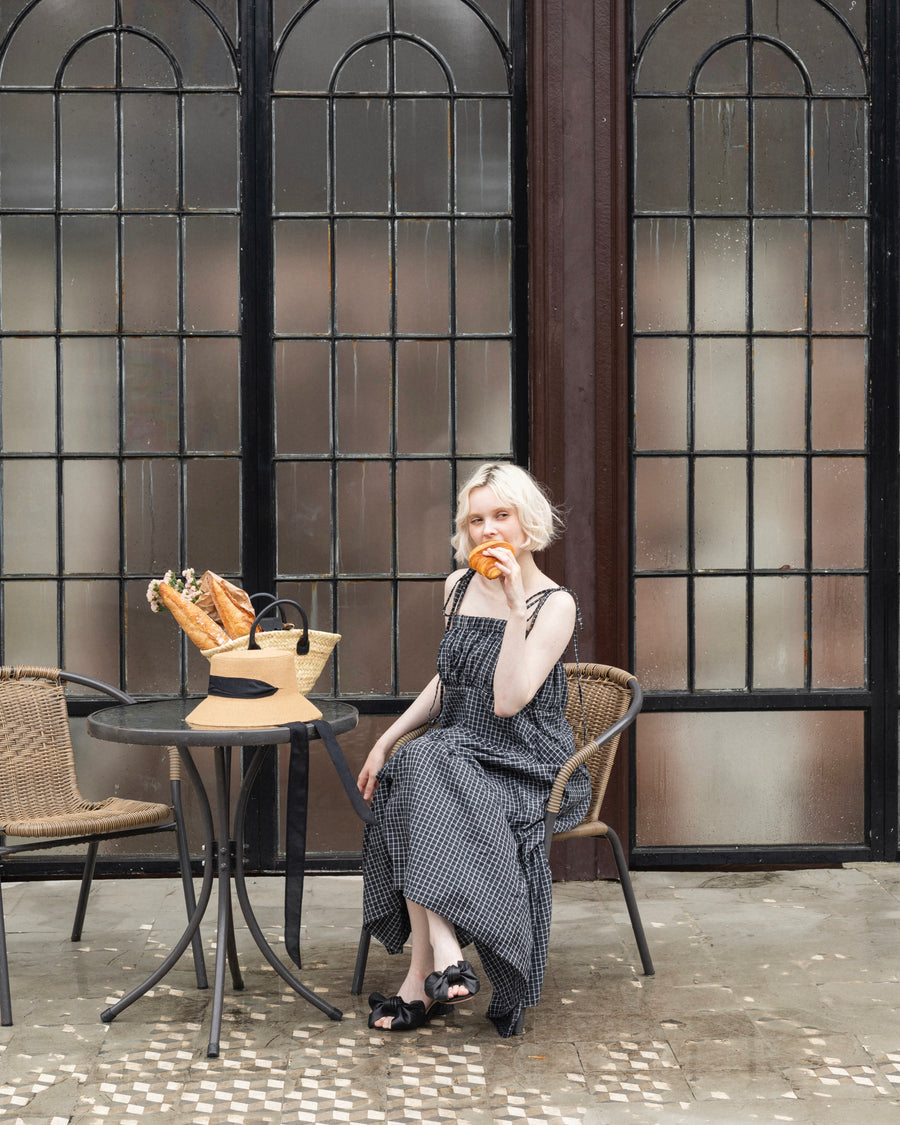 【Check残りわずか】Gather bloom cami dress