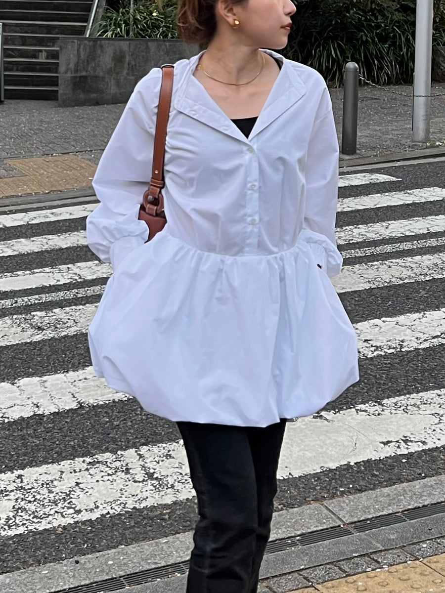 balloon blouse dress