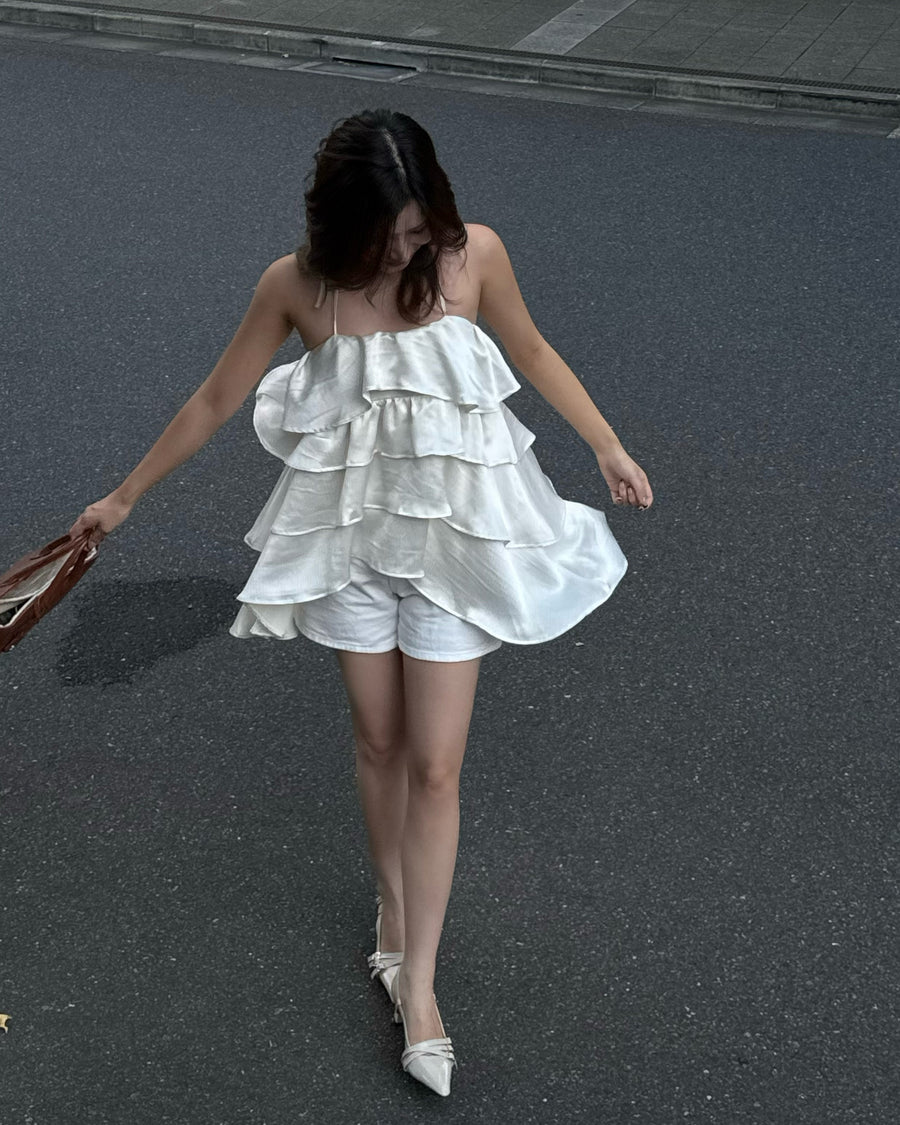 Three-Tiered Ruffle Top
