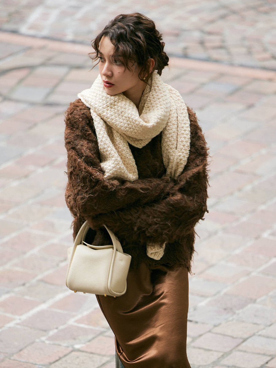 【11/27 OPEN】Fuzzy knit cardigan