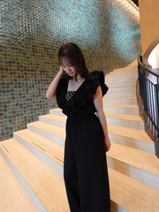 【7/23 OPEN】Vneck frill all in one（チューブトップ付き）
