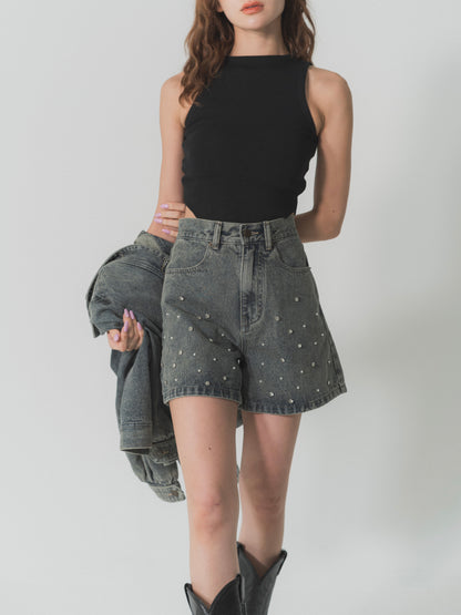 bijou denim shorts