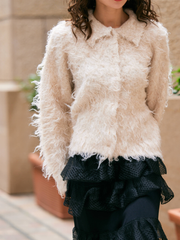 【11/27 OPEN】Fuzzy knit cardigan