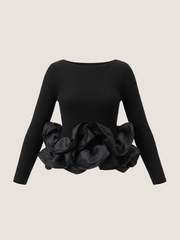【8/27 OPEN】Camellia frill knit tops