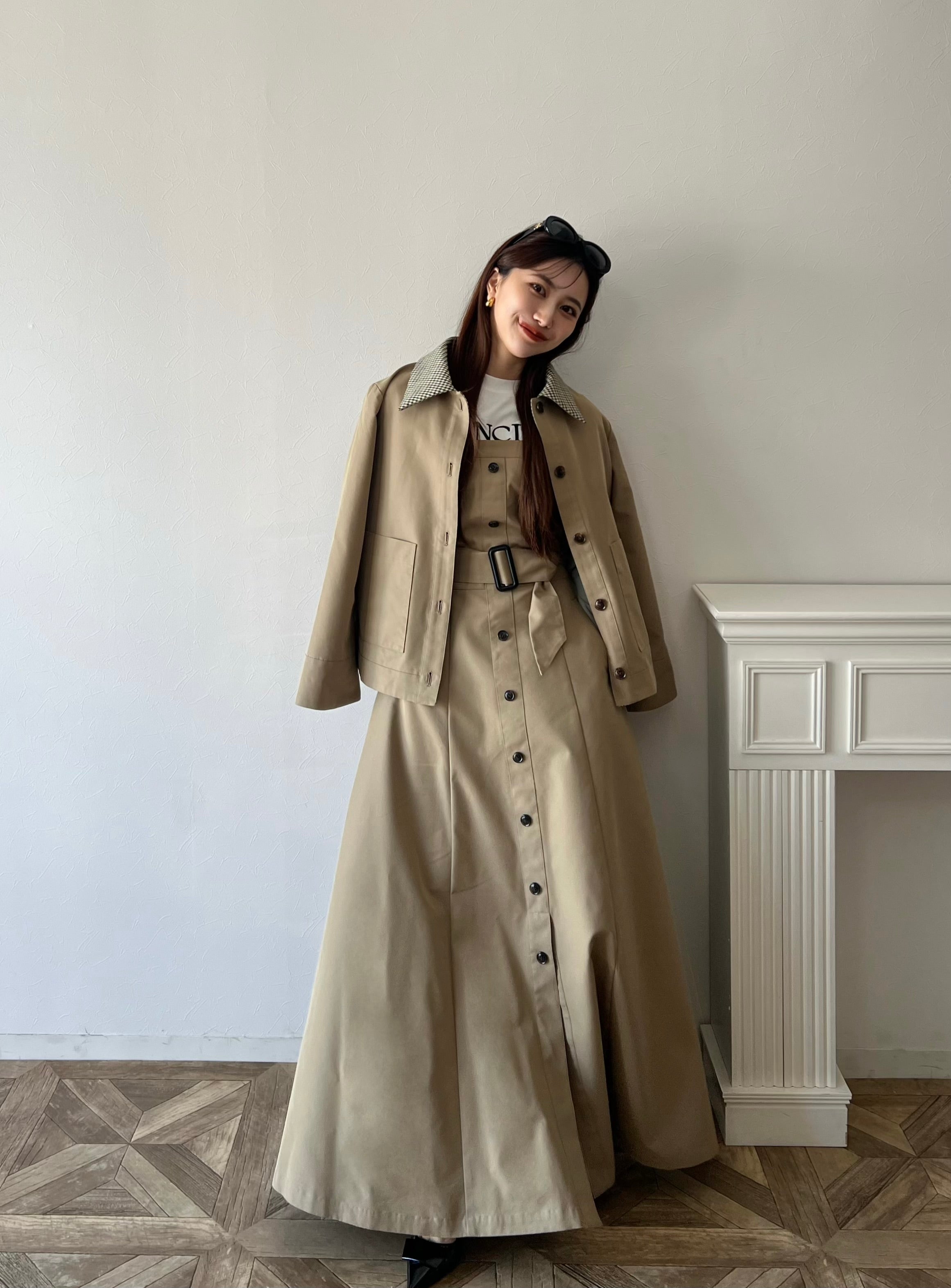 Bare top trench dress – RANCLIC