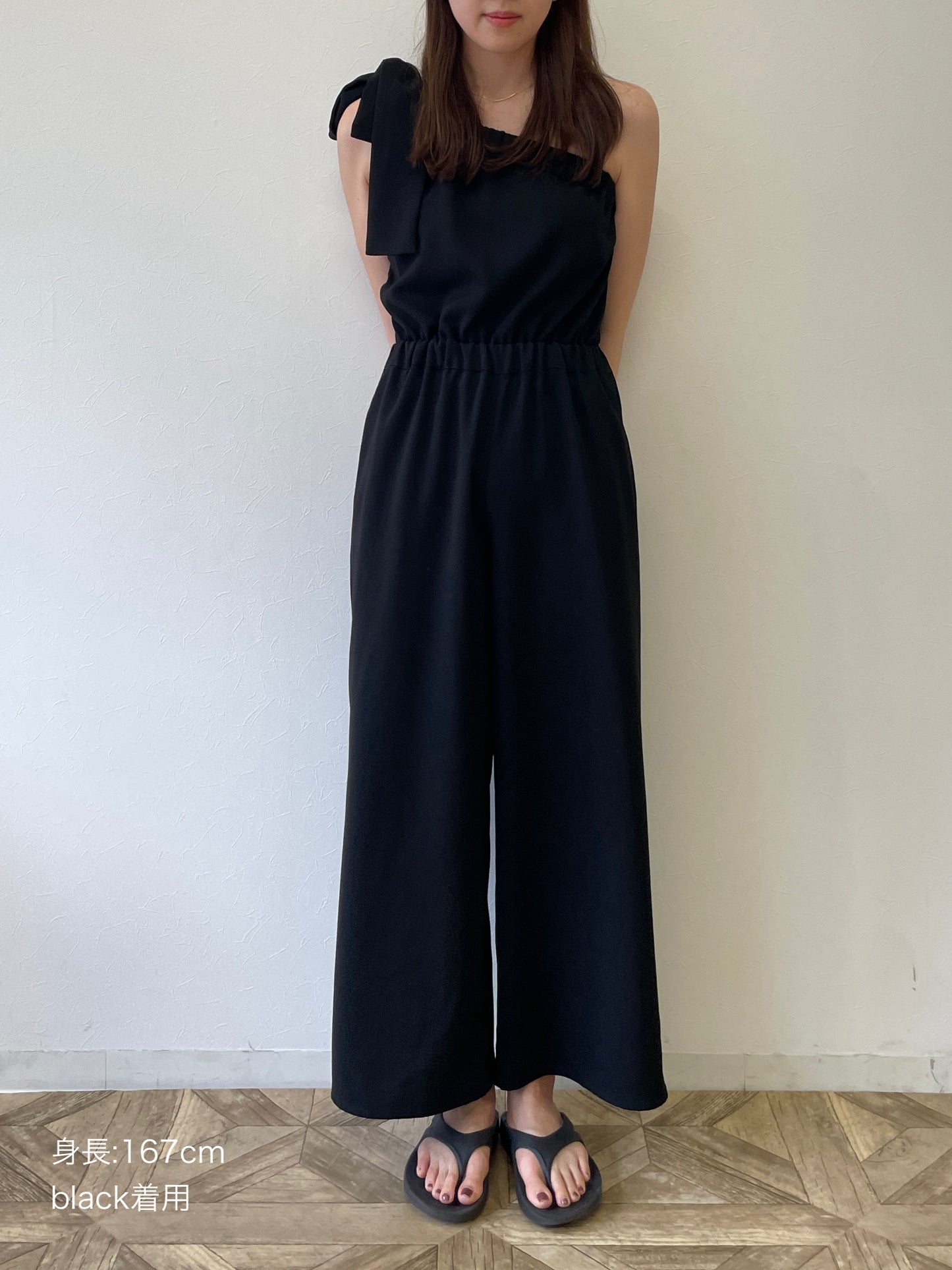 【RESTOCK】one shoulder rompers