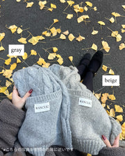 cable knit scarf