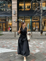 taffeta cache coeur blouse