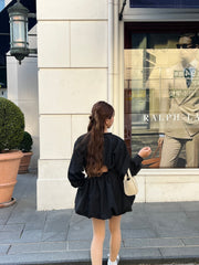 balloon blouse dress