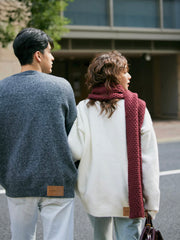 【12/18 OPEN】Unisex henley mochi knit