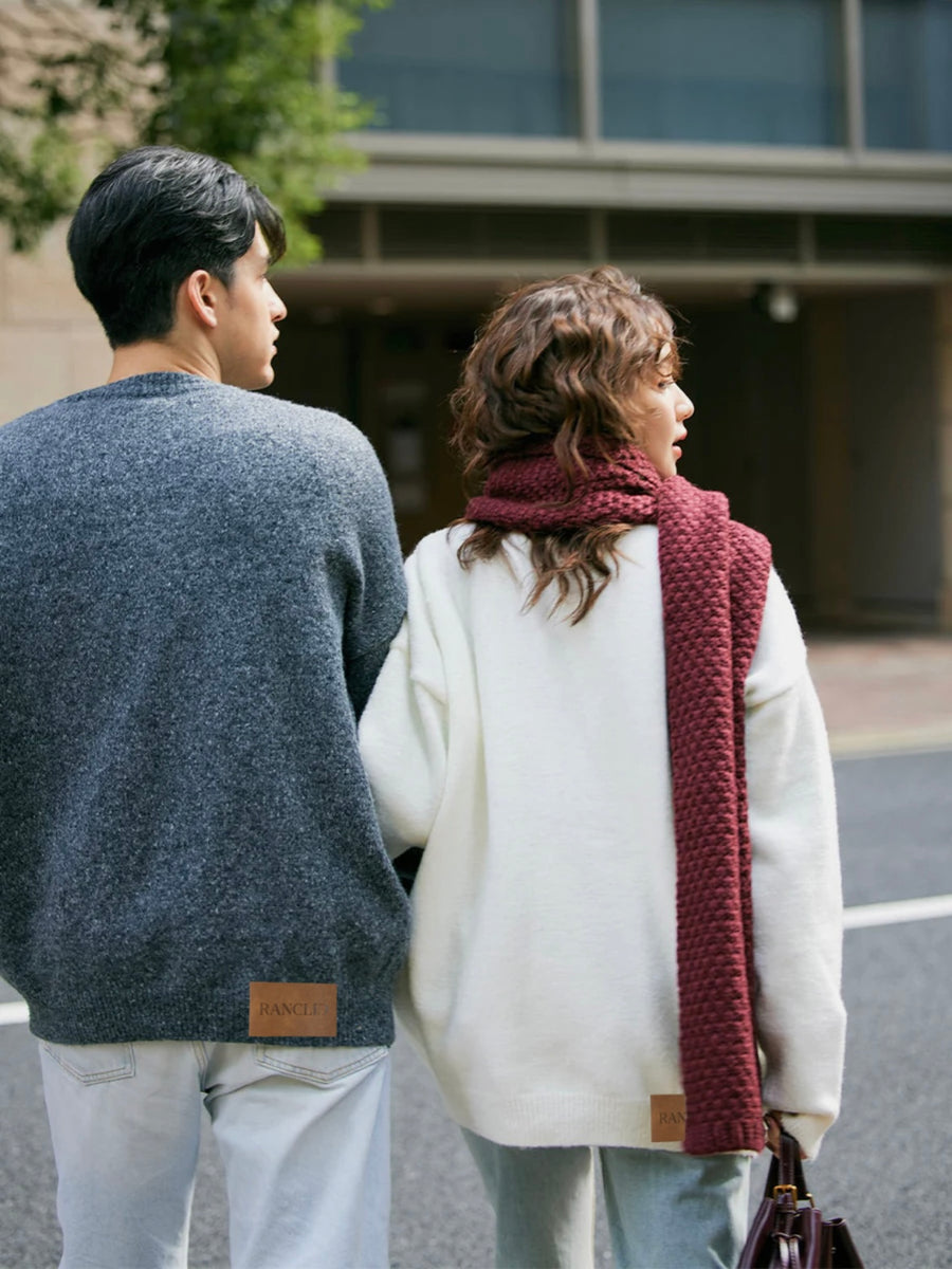 【12/18 OPEN】Unisex henley mochi knit