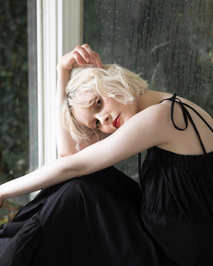【Check残りわずか】Gather bloom cami dress