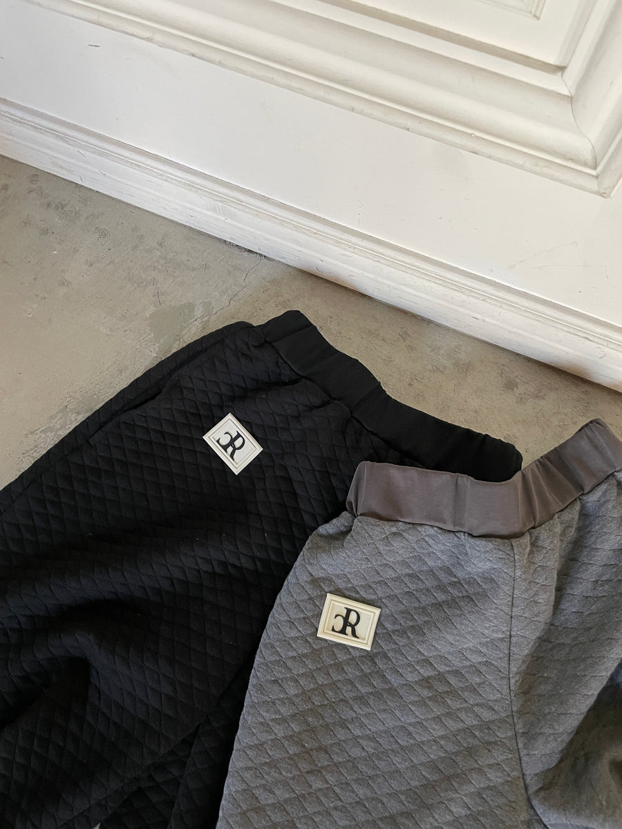 quilting sweat pants