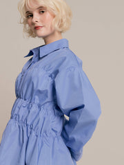 【9/25 19:00~】Shirring wide sleeve shirt